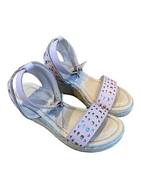 Jessica Simpson | Blush Pink Ankle-Strap Wedge Sandals For Girls